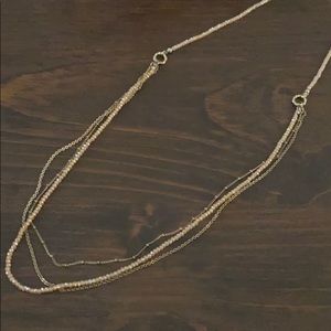 Rose gold necklace